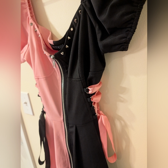 NWT | Current Mood By Dolls Kill Darling Debutante Fit N Flare Dress - Picture 3 of 5